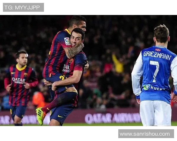 梅西带伤破门，巴萨主场大胜皇家社会，继续保持豪强气质